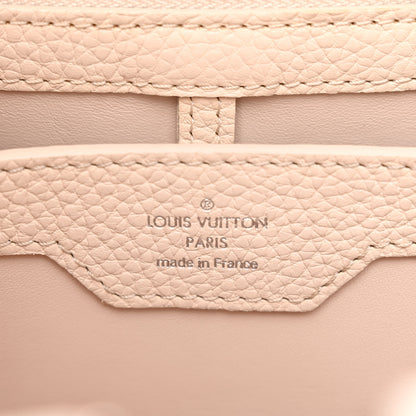 Louis Vuitton Taurillon Capucines PM Petale Pink 6 of 13