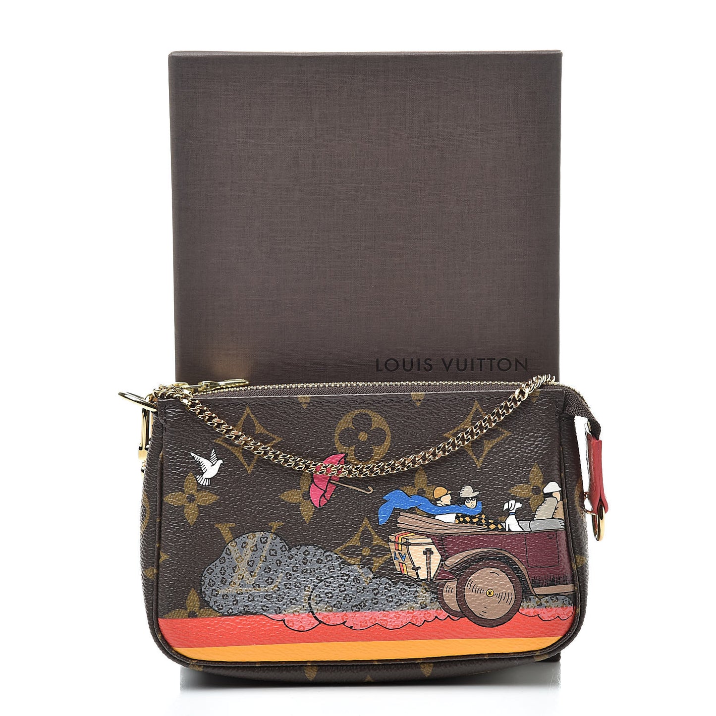 Monogram 2015 Christmas Animation Mini Pochette Accessories