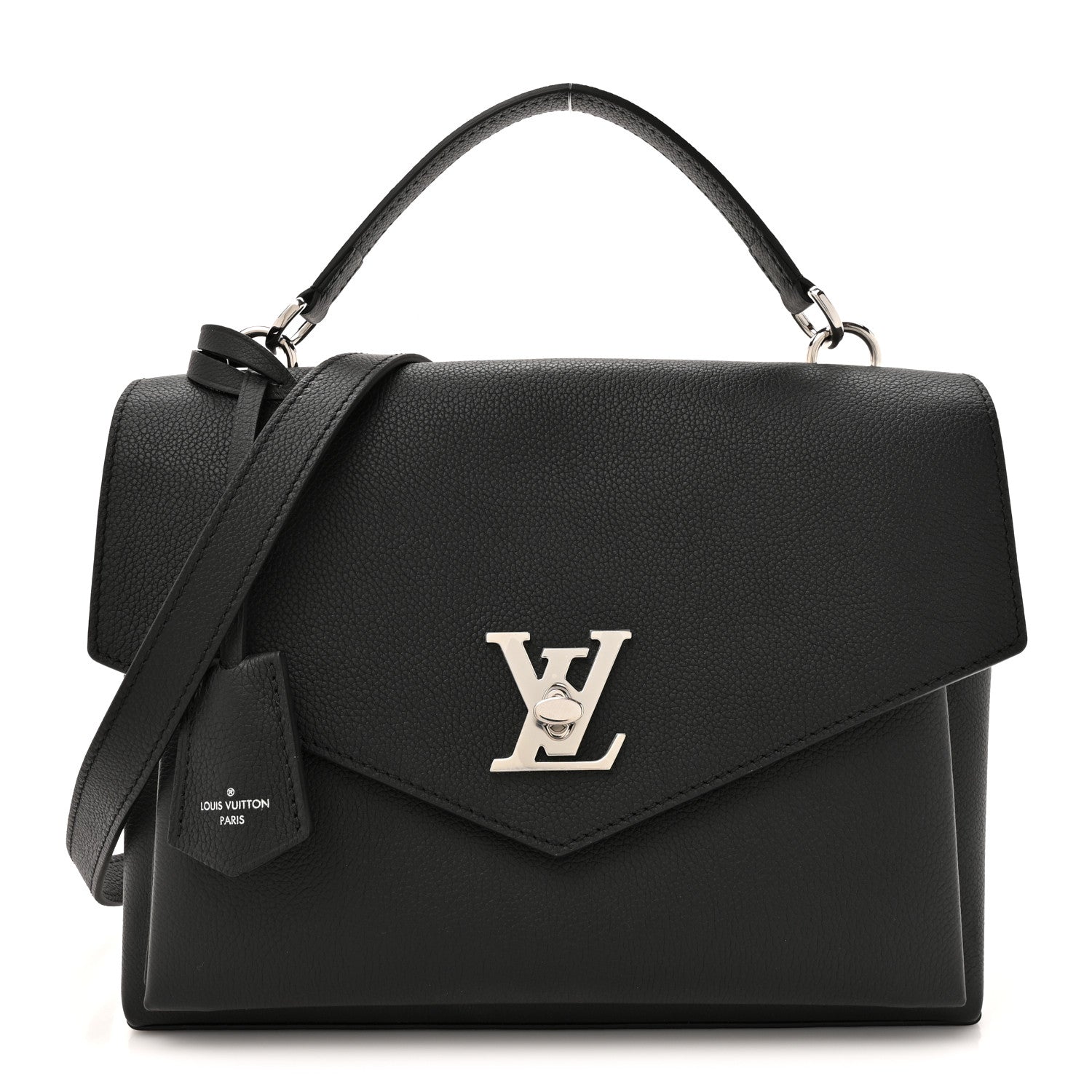 Louis Vuitton Soft Calfskin My Lockme Top Handle Black 1 of 10