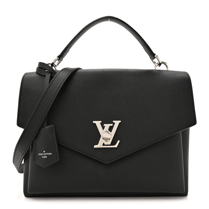Louis Vuitton Soft Calfskin My Lockme Top Handle Black 1 of 10