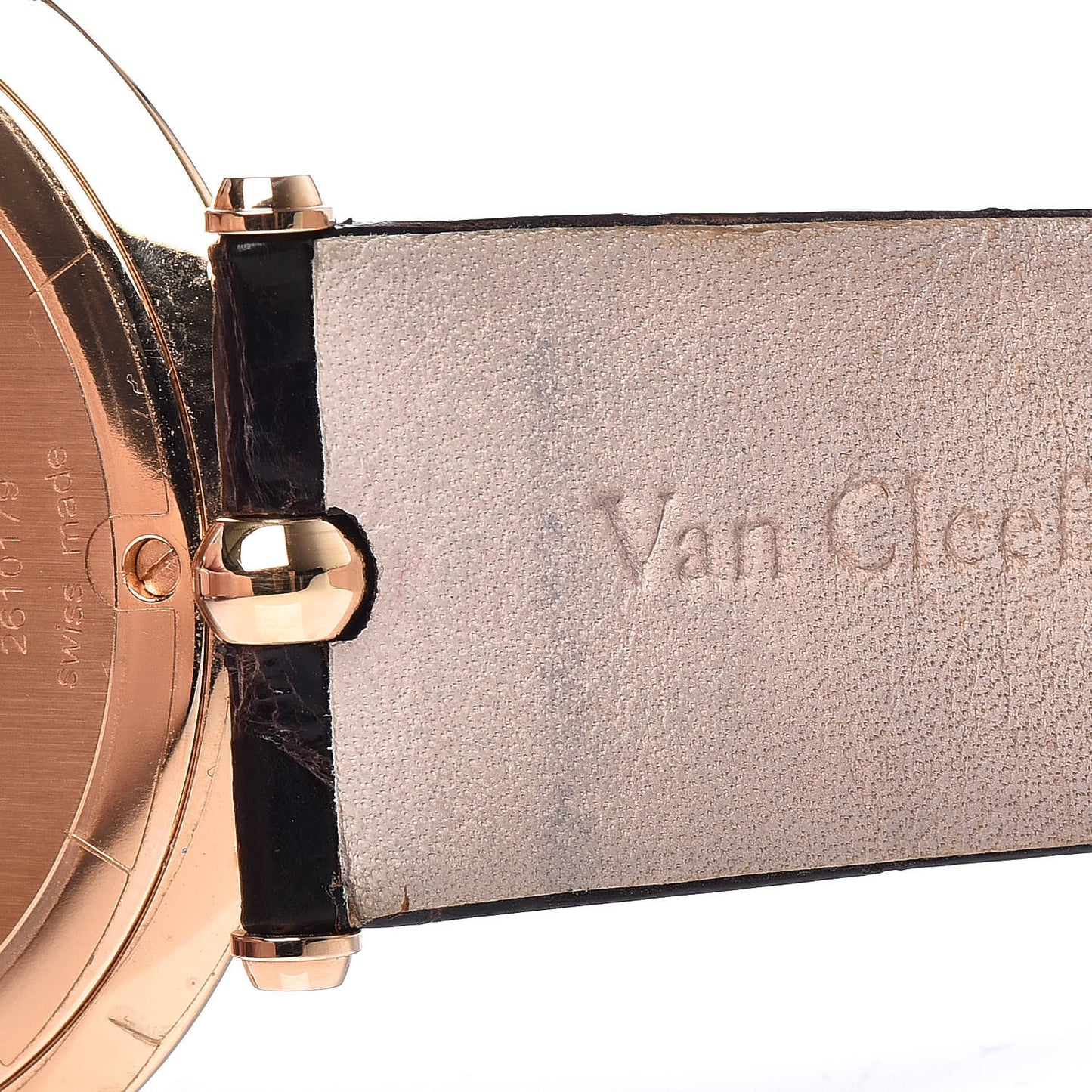 18K Rose Gold Alligator Diamond 42mm Pierre Arpels Automatic Watch