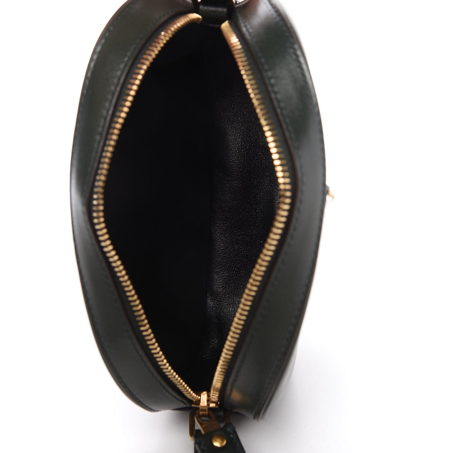 Calfskin Le 61 Camera Bag Dark Green