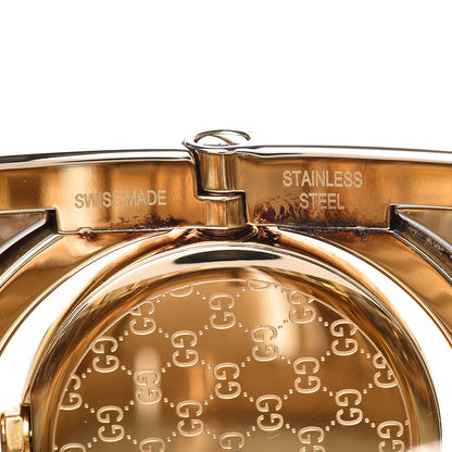 Gucci Stainless Steel Calfskin 33mm Twirl Quartz Watch Bronze 6 of 7
