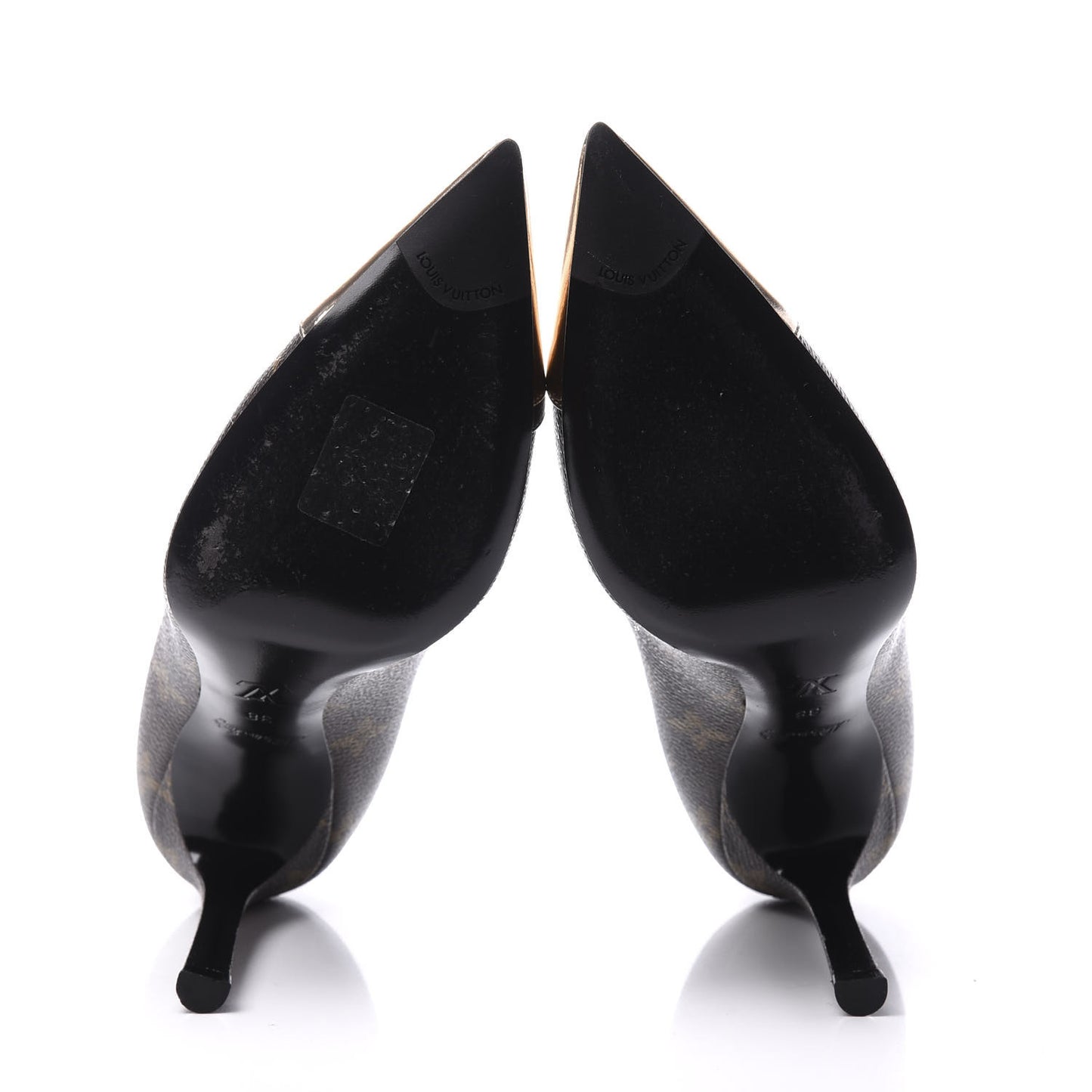 Monogram Cherie Pumps 38 Gold