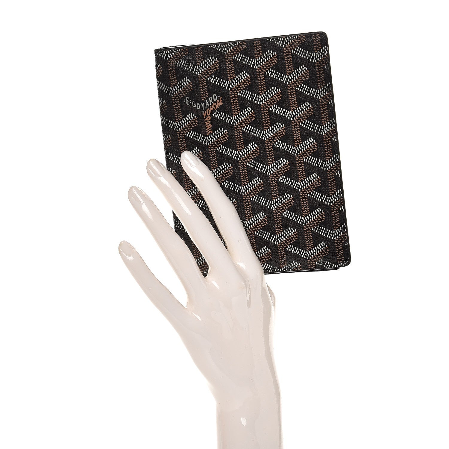 Goyard Goyardine Pocket Organizer Wallet Black 2 of 9