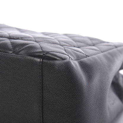 Chanel Caviar Quilted Grand Shopping Tote GST Black 11 of 12