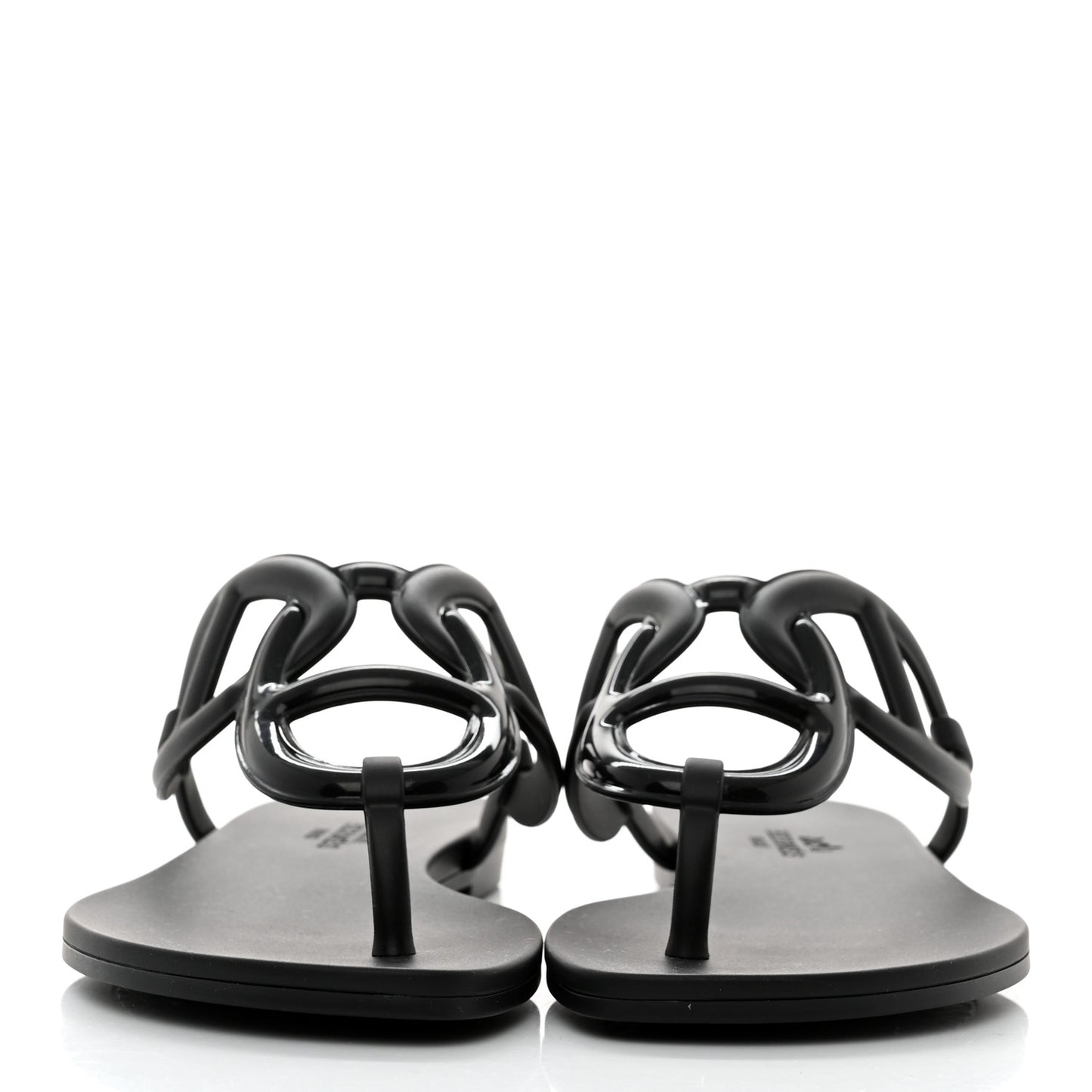 Rubber Womens Egerie Sandals 36 Black