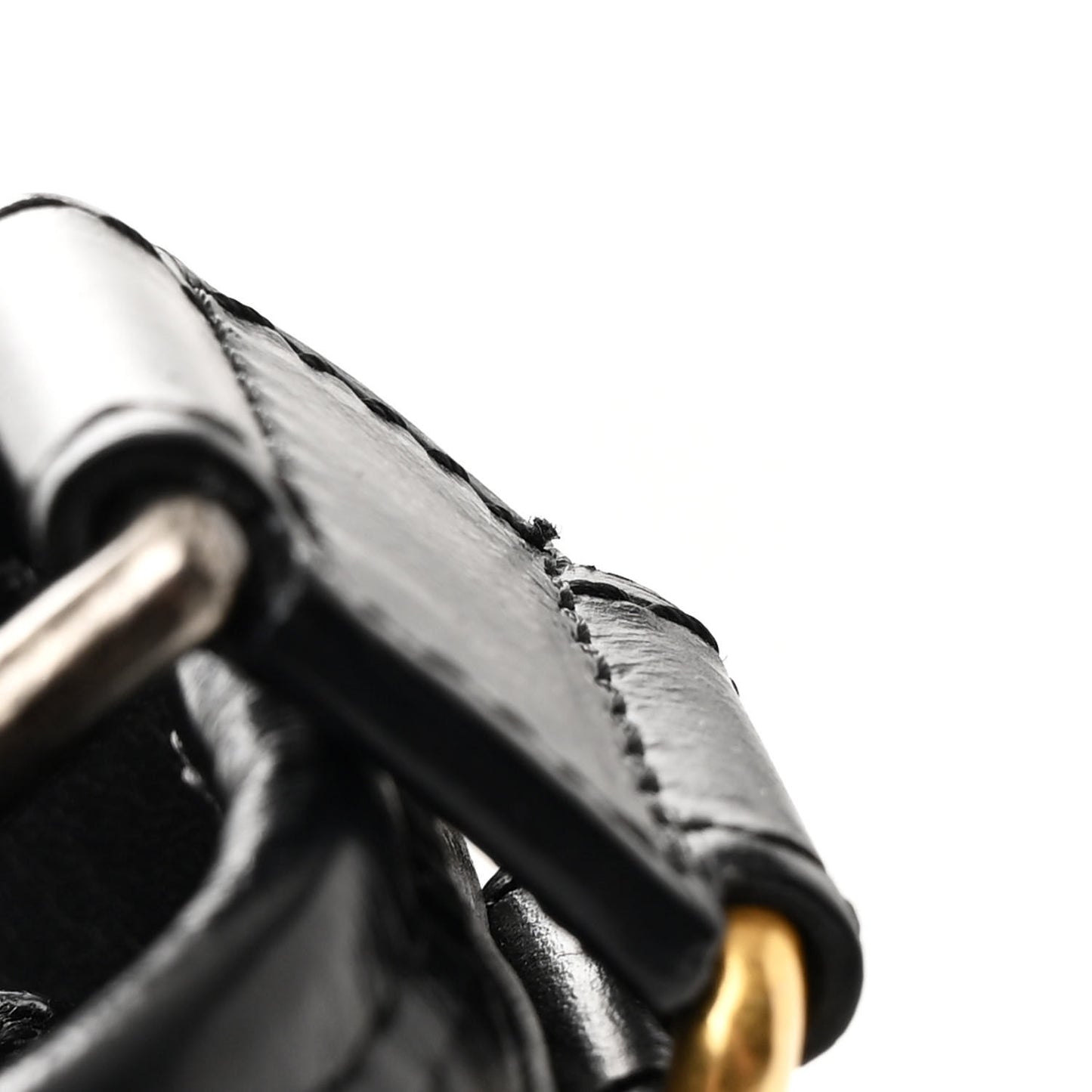 Aged Calfskin Quilted Medium Gabrielle Hobo Black