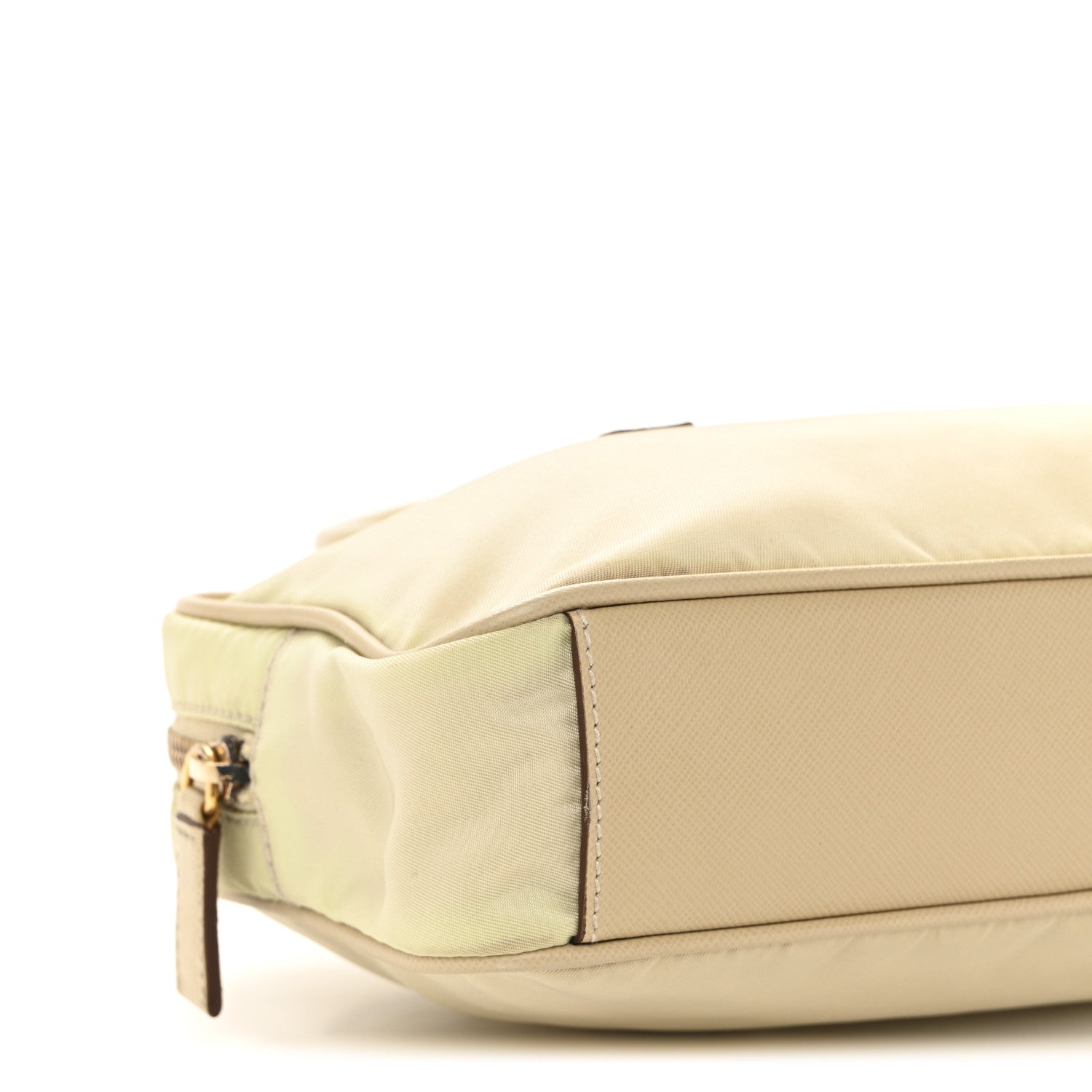 Prada Nylon Saffiano Top Handle Bag Lino 9 of 13