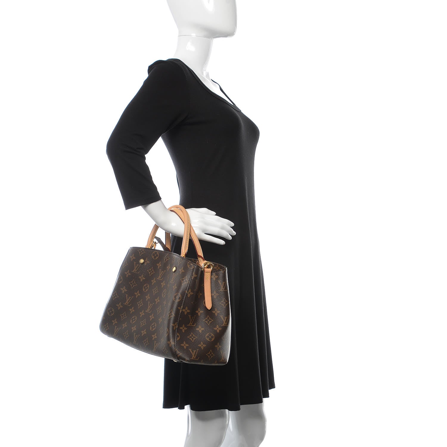 Louis Vuitton Monogram Montaigne MM 3 of 11