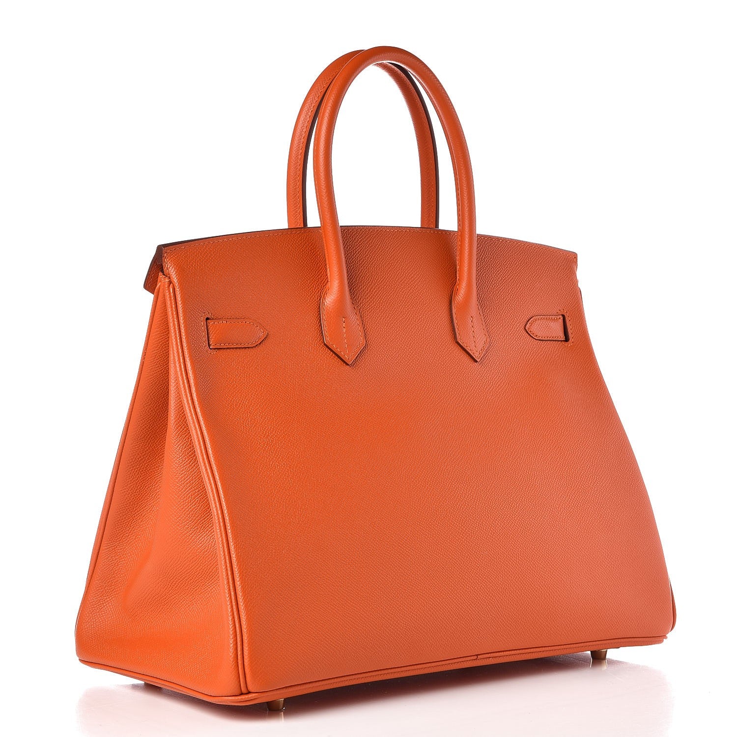 Hermes Epsom Birkin 35 Orange 3 of 7