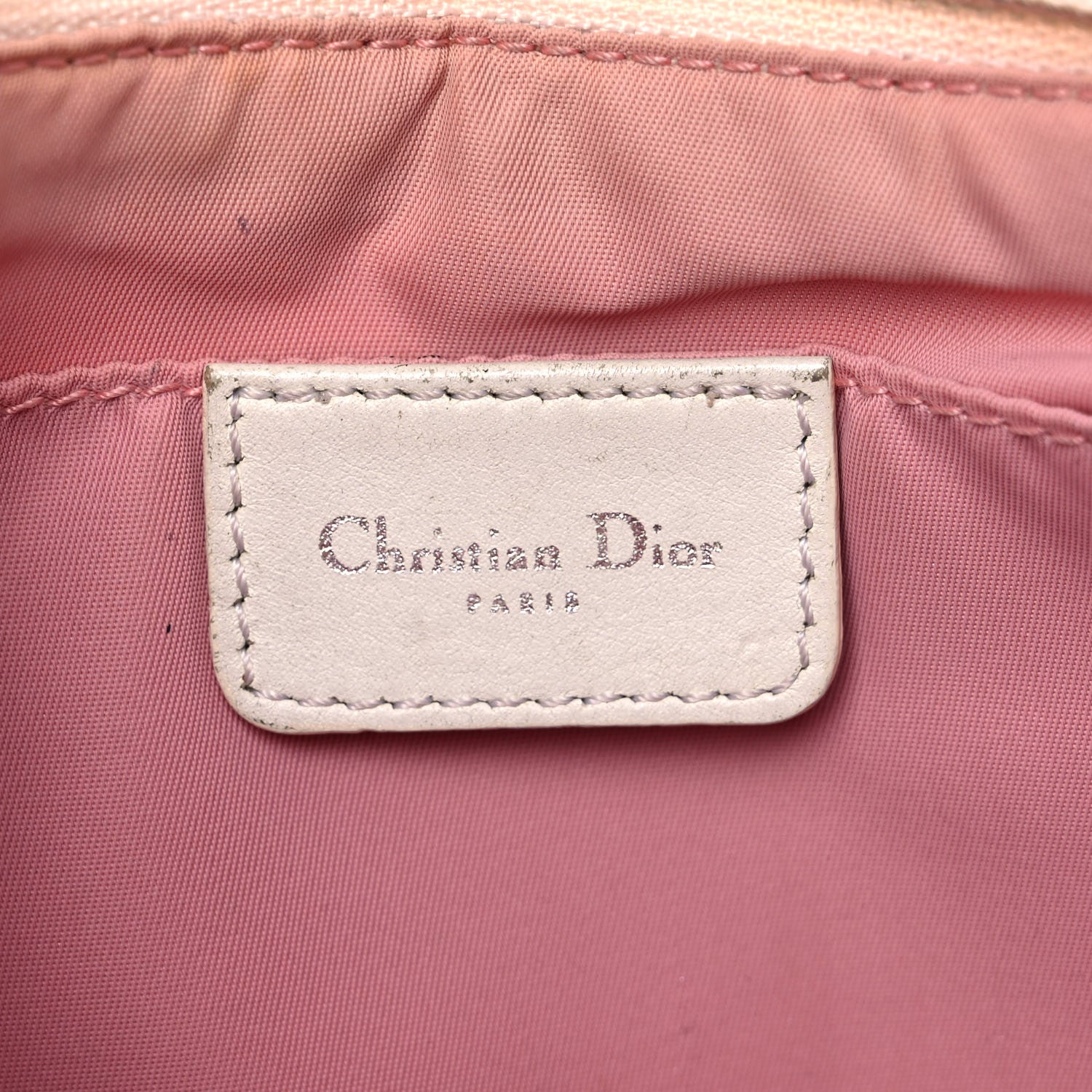 Christian Dior Monogram Shoulder Bag Pochette Pink 5 of 24