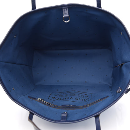 Louis Vuitton Monogram Escale Neverfull MM Blue 5 of 11