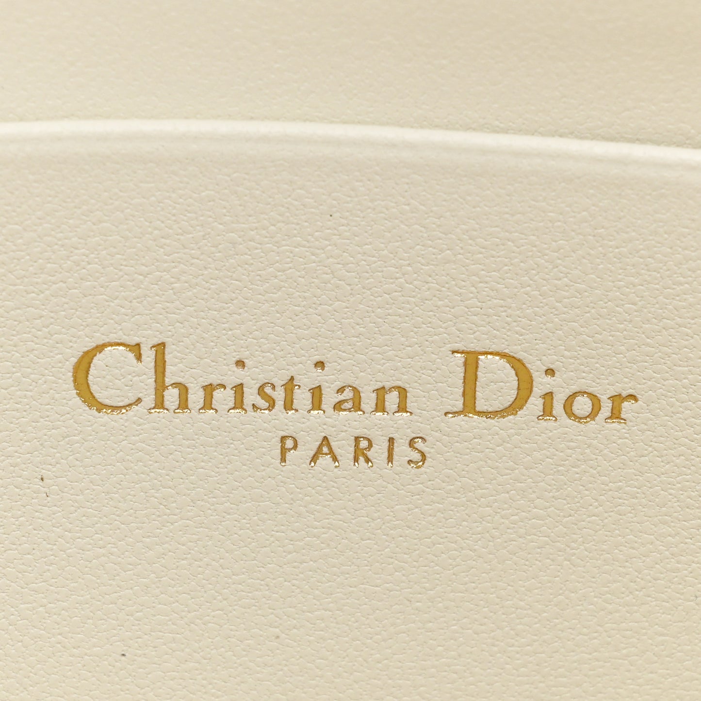 Lambskin Cannage Mini My Dior Bag Latte