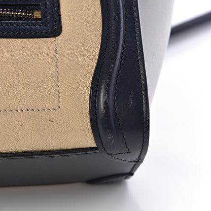Celine Goatskin Smooth Calfskin Nano Tri-Color Luggage Firefly 23 of 25