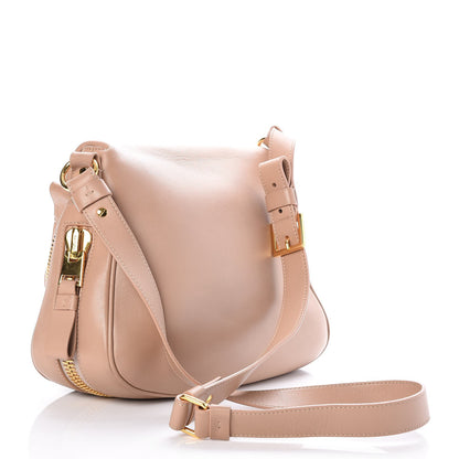 Tom Ford Calfskin Medium Jennifer Crossbody Beige 3 of 7