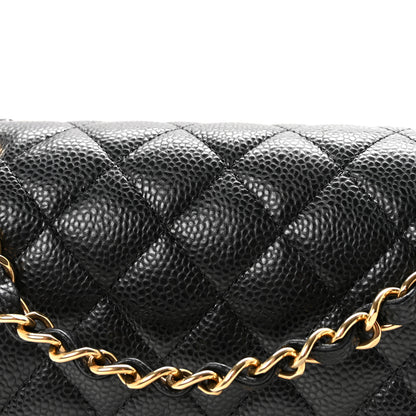 Chanel Caviar Quilted Small Double Flap Black 8 of 11