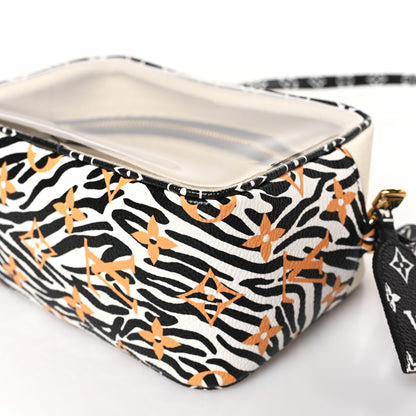 Louis Vuitton Monogram Giant Jungle Beach Pouch Ivory 8 of 9
