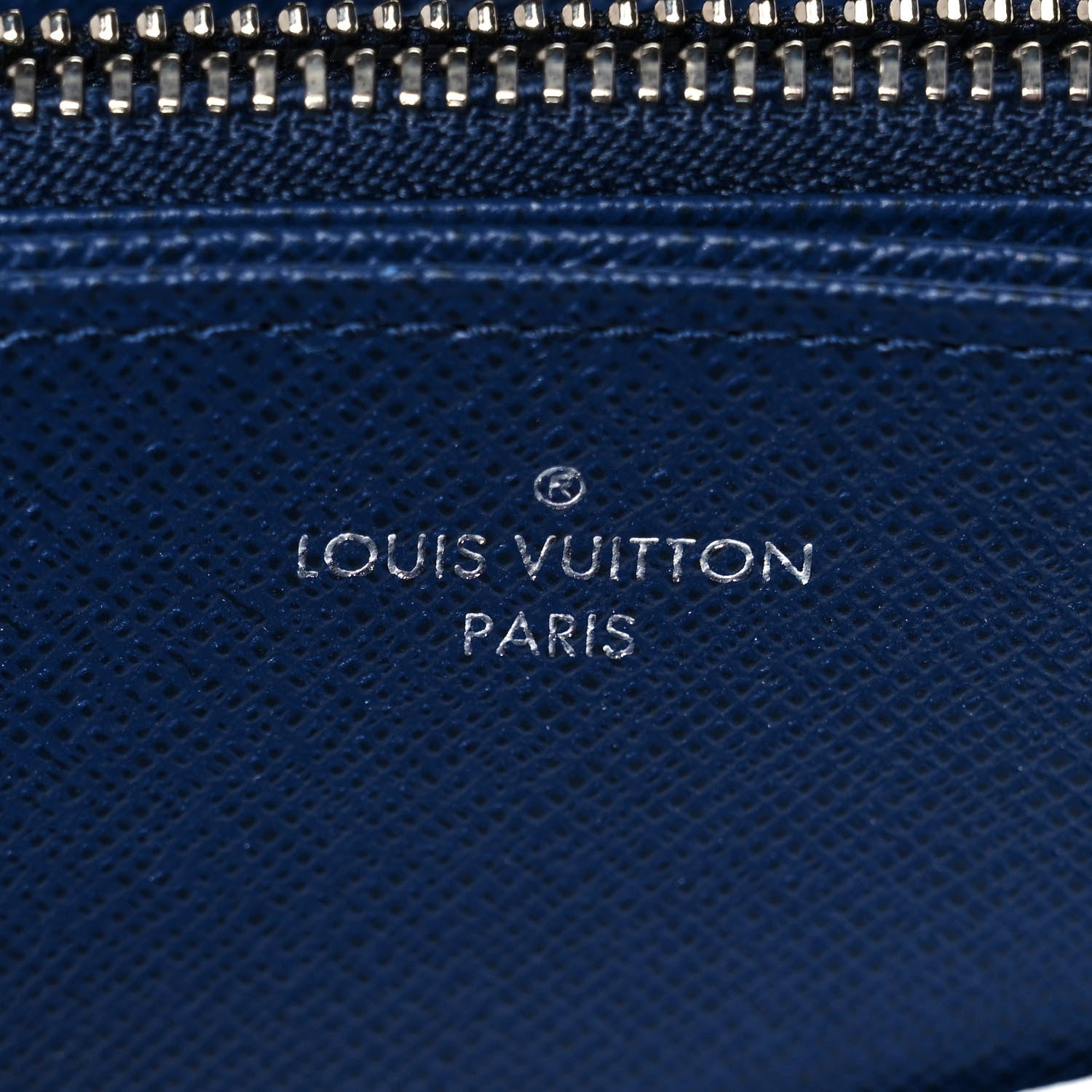 Louis Vuitton Monogram Escale Zippy Wallet Blue 6 of 8