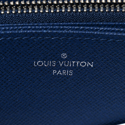 Louis Vuitton Monogram Escale Zippy Wallet Blue 6 of 8