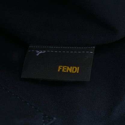 Fendi Vitello Elite Cuoio Monster Buggies Medium Roll Tote Mattone Black Multicolor Lavagna 7 of 12