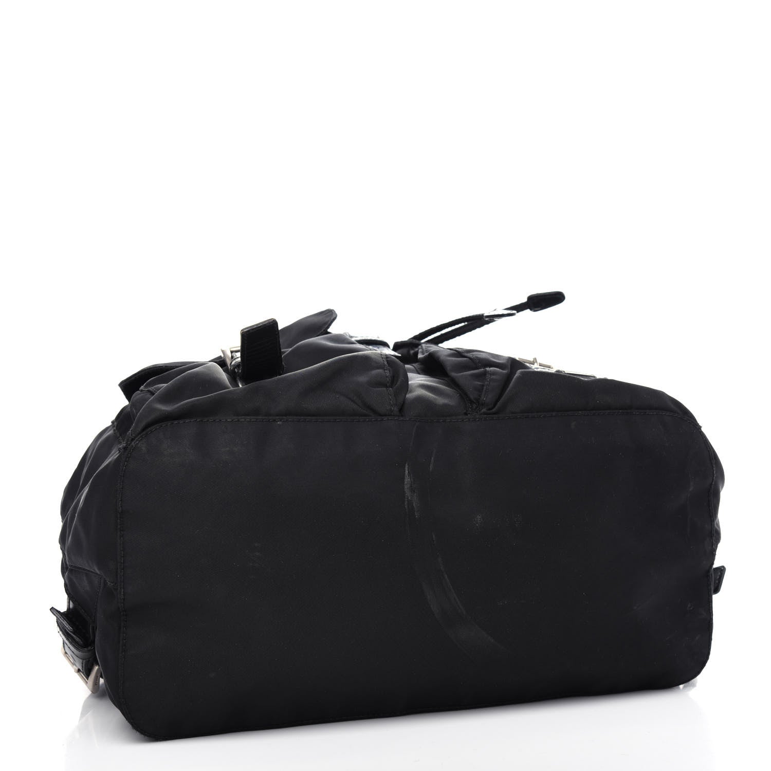 Prada Nylon Vela Medium Backpack Black 4 of 9