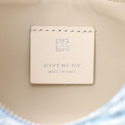 Givenchy Denim Mini Moon Cut Out Shoulder Bag Blue 6 of 10