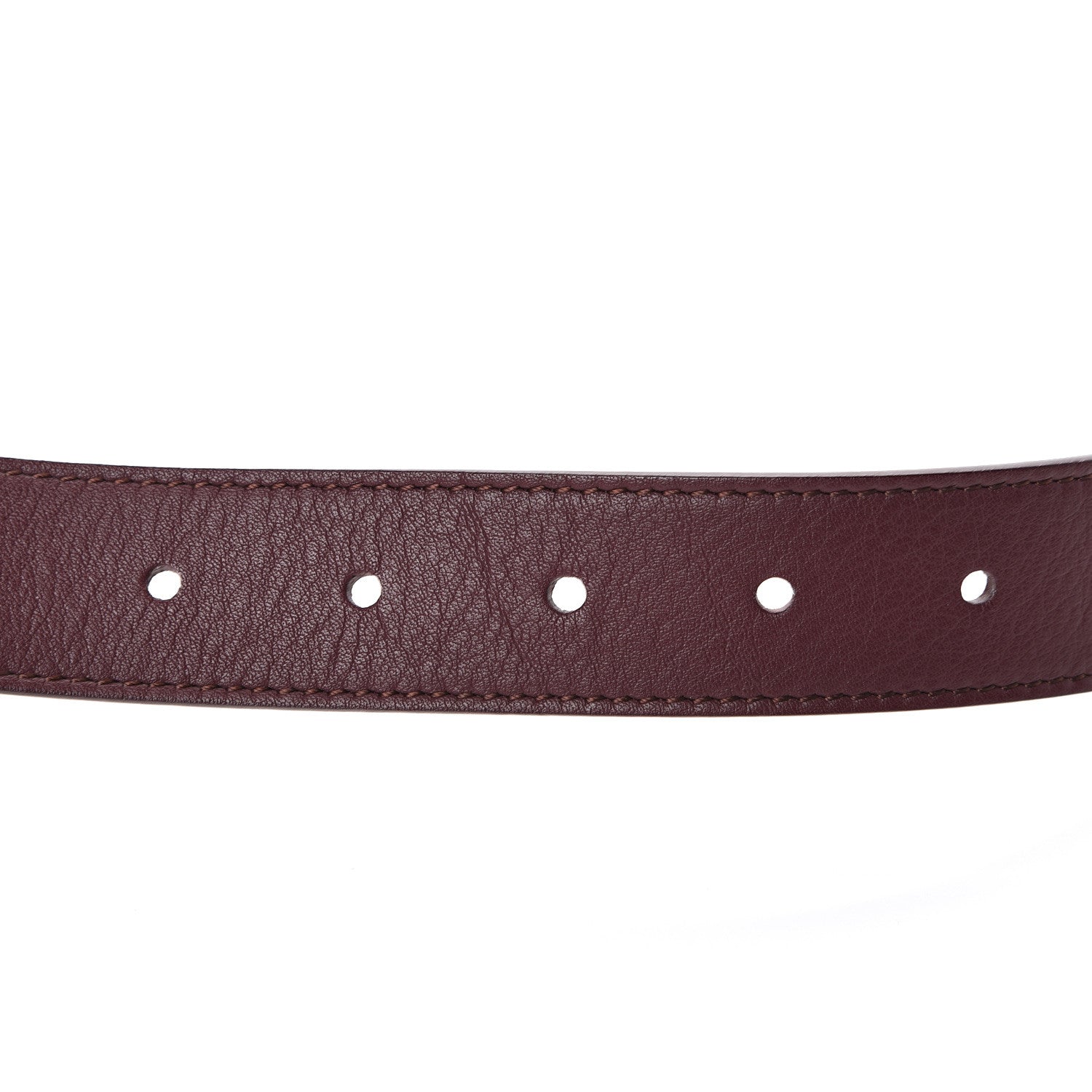 Fendi Vitello Dolce Belt 95 38 Brown 5 of 6