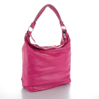 Balenciaga Agneau Giant 21 Silver Hardware Day Hobo Cyclamen Fucsia 3 of 8
