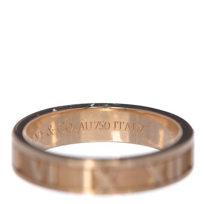 Tiffany 18K Yellow Gold Atlas Ring 49.5 5 5 of 5