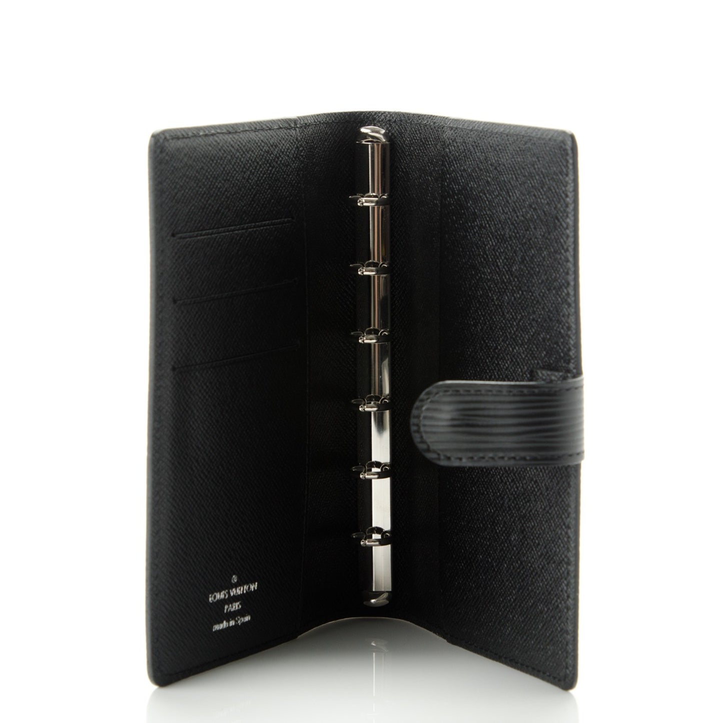 Epi Small Ring Agenda Cover Black