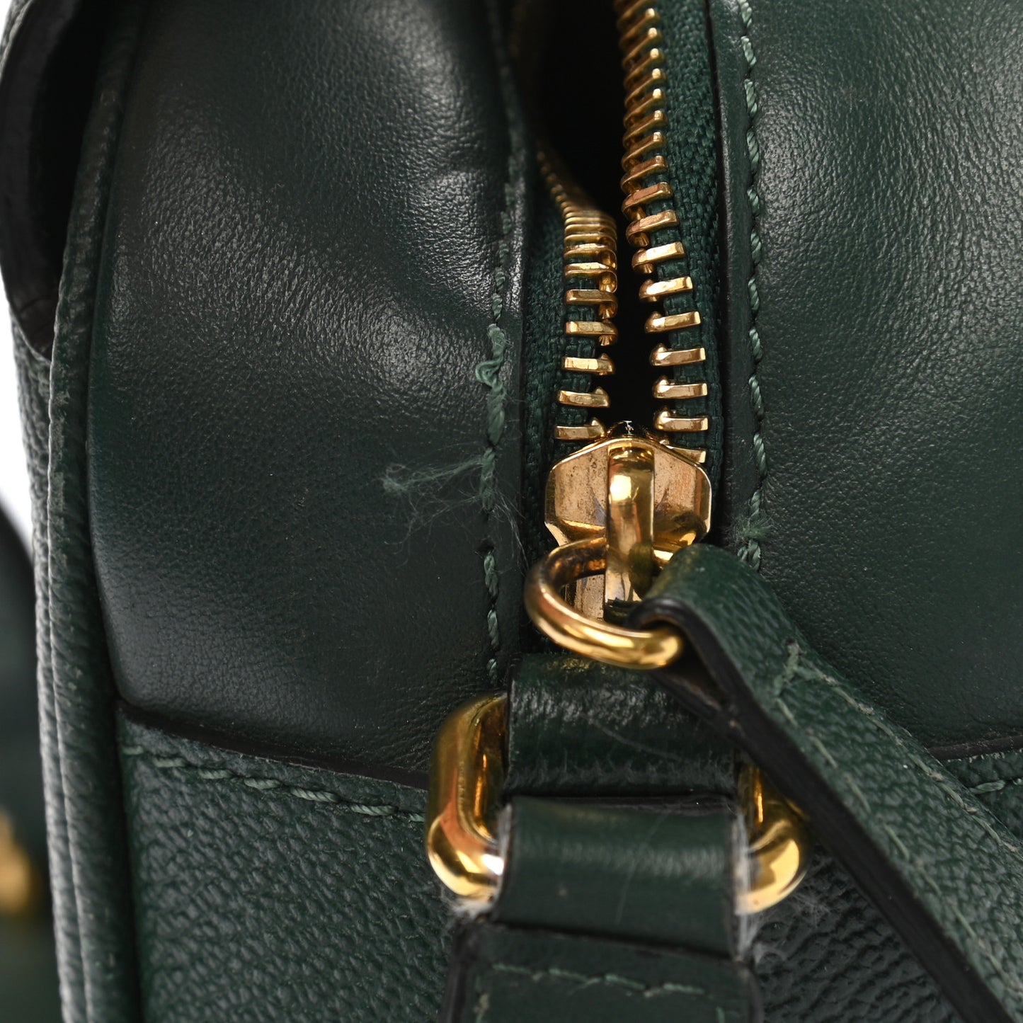 Soft Grain Calfskin Small Medley Crossbody Green