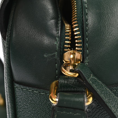 Burberry Soft Grain Calfskin Small Medley Crossbody Green 9 of 15