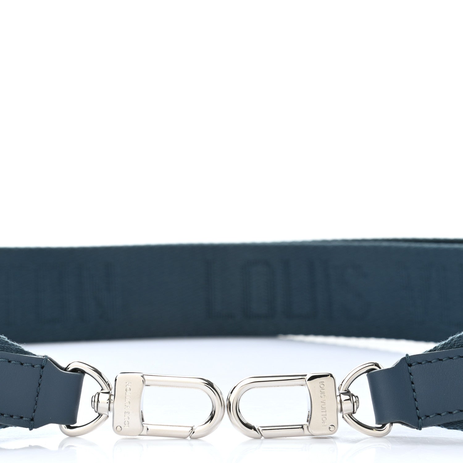 Louis Vuitton Nylon Adjustable Shoulder Strap Blue 4 of 4