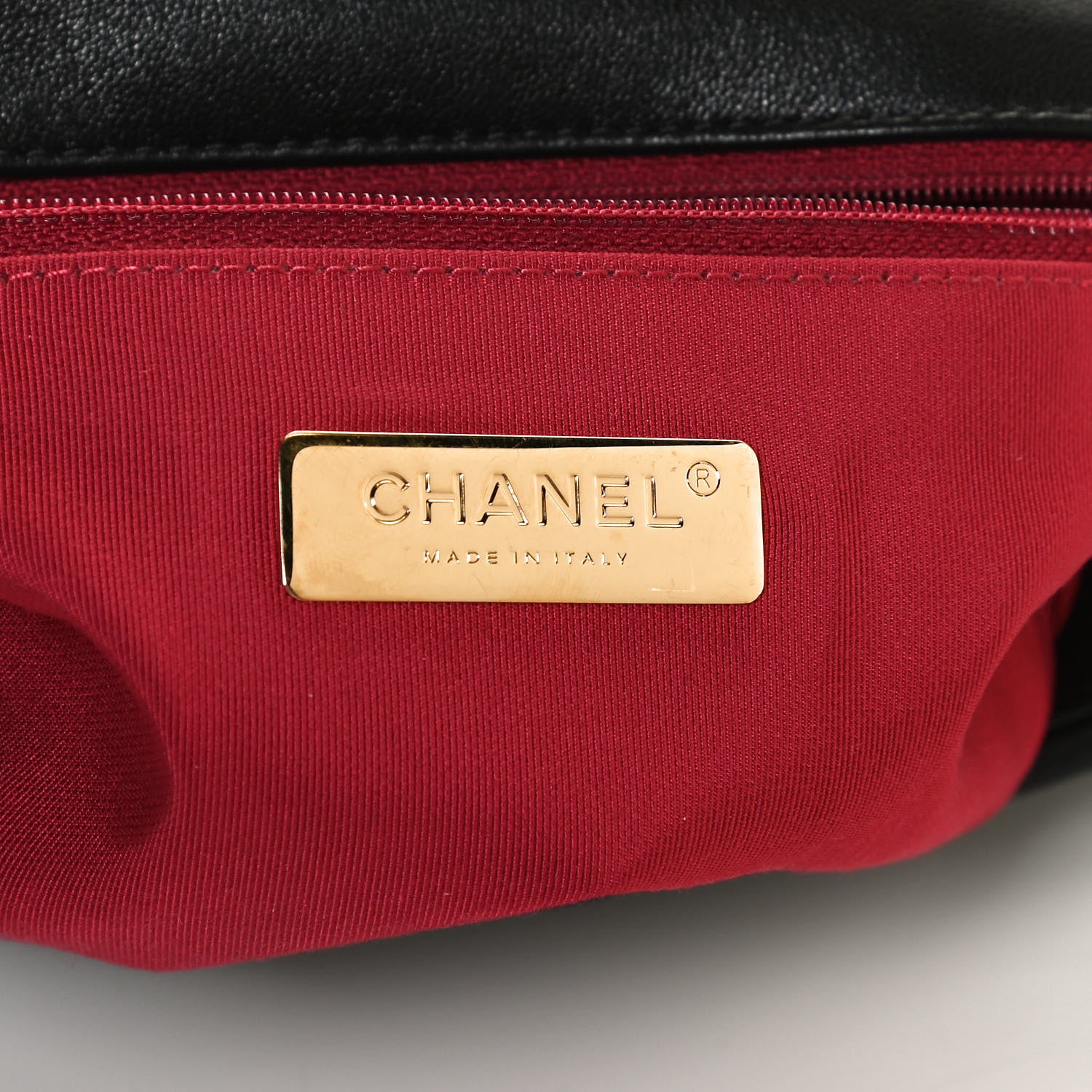 Chanel Lambskin Quilted Medium Chanel 19 Flap Black 6 of 10