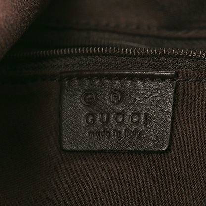 Gucci Monogram Medium New Britt Hobo Dark Brown 6 of 14