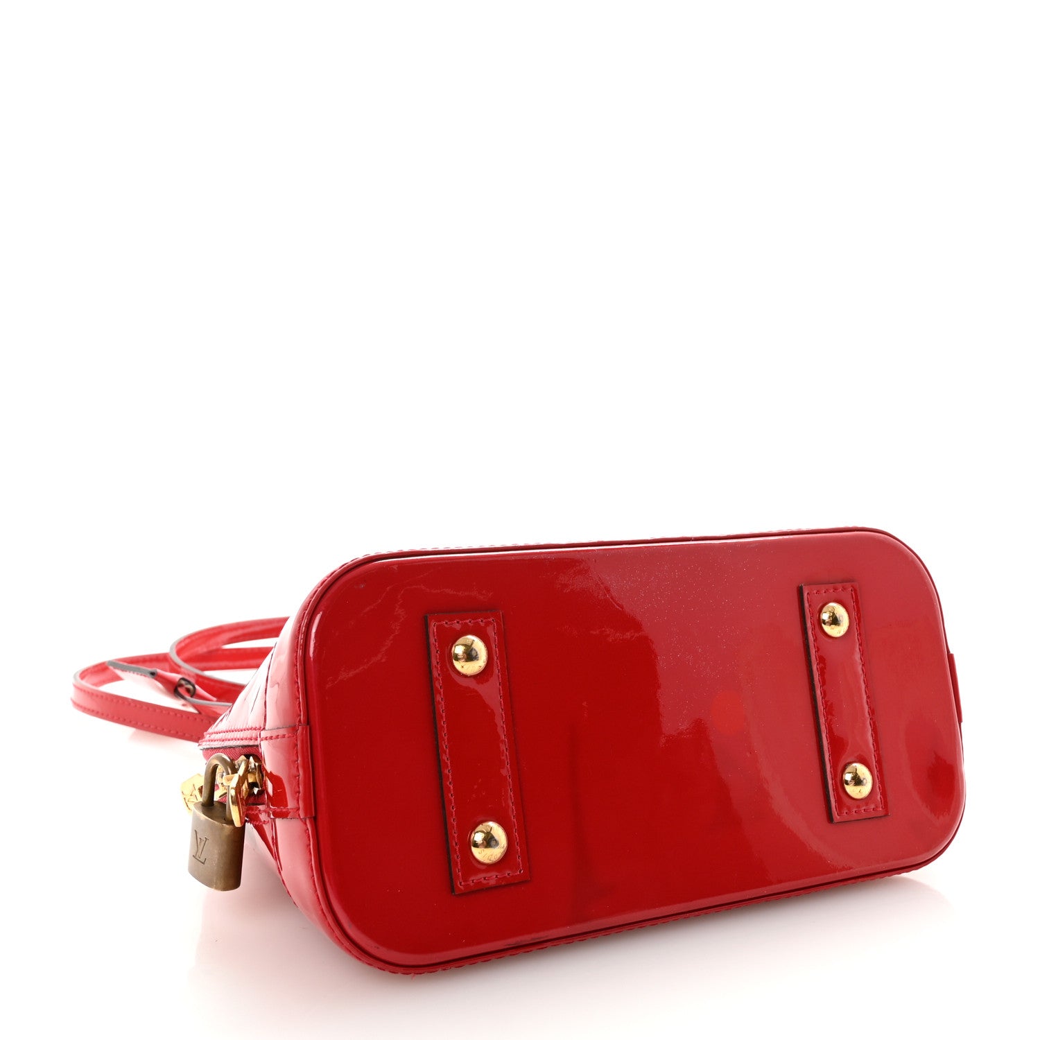 Louis Vuitton Vernis Alma BB Rose Indien 4 of 9