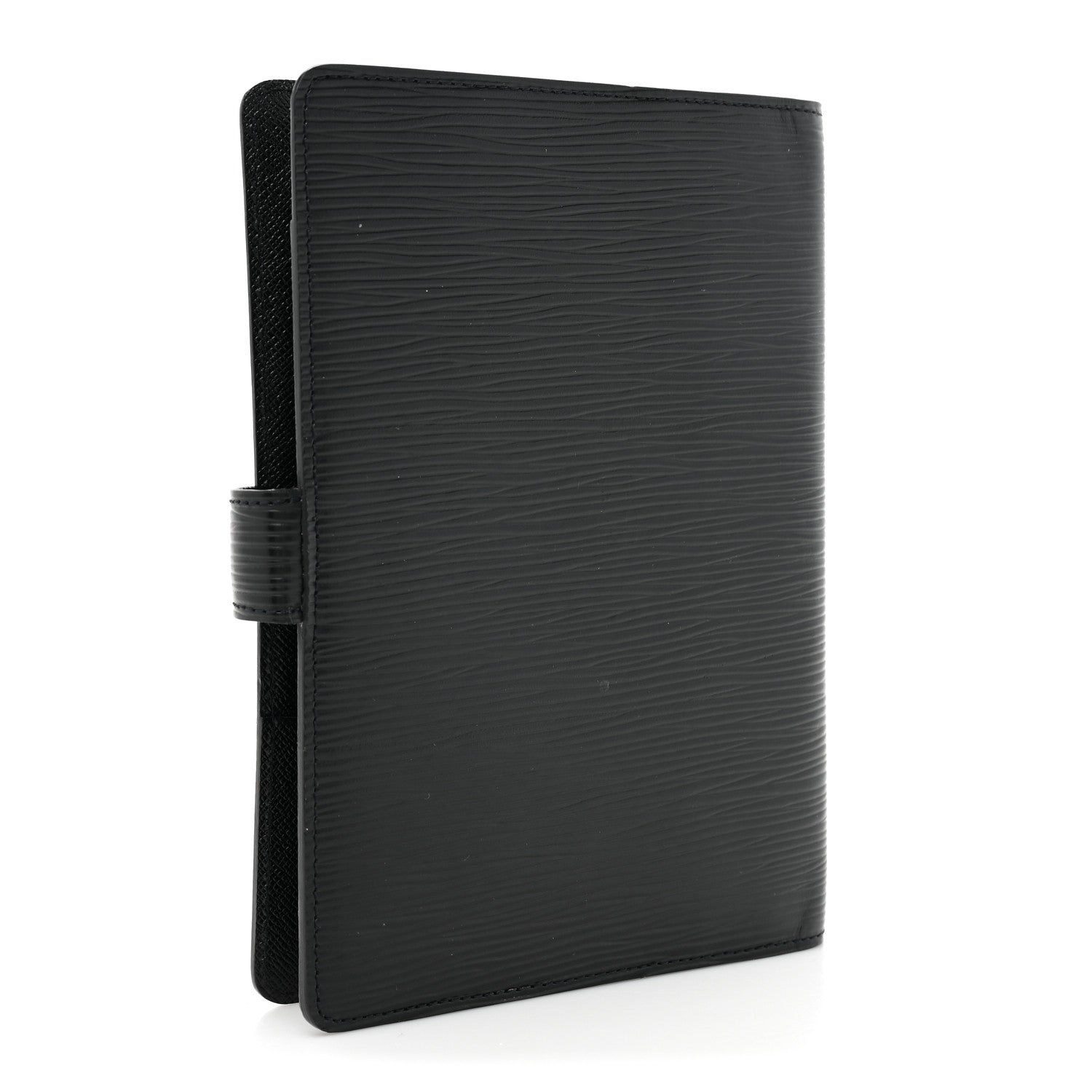 Louis Vuitton Electric Epi Medium Ring Agenda Cover Black 3 of 8