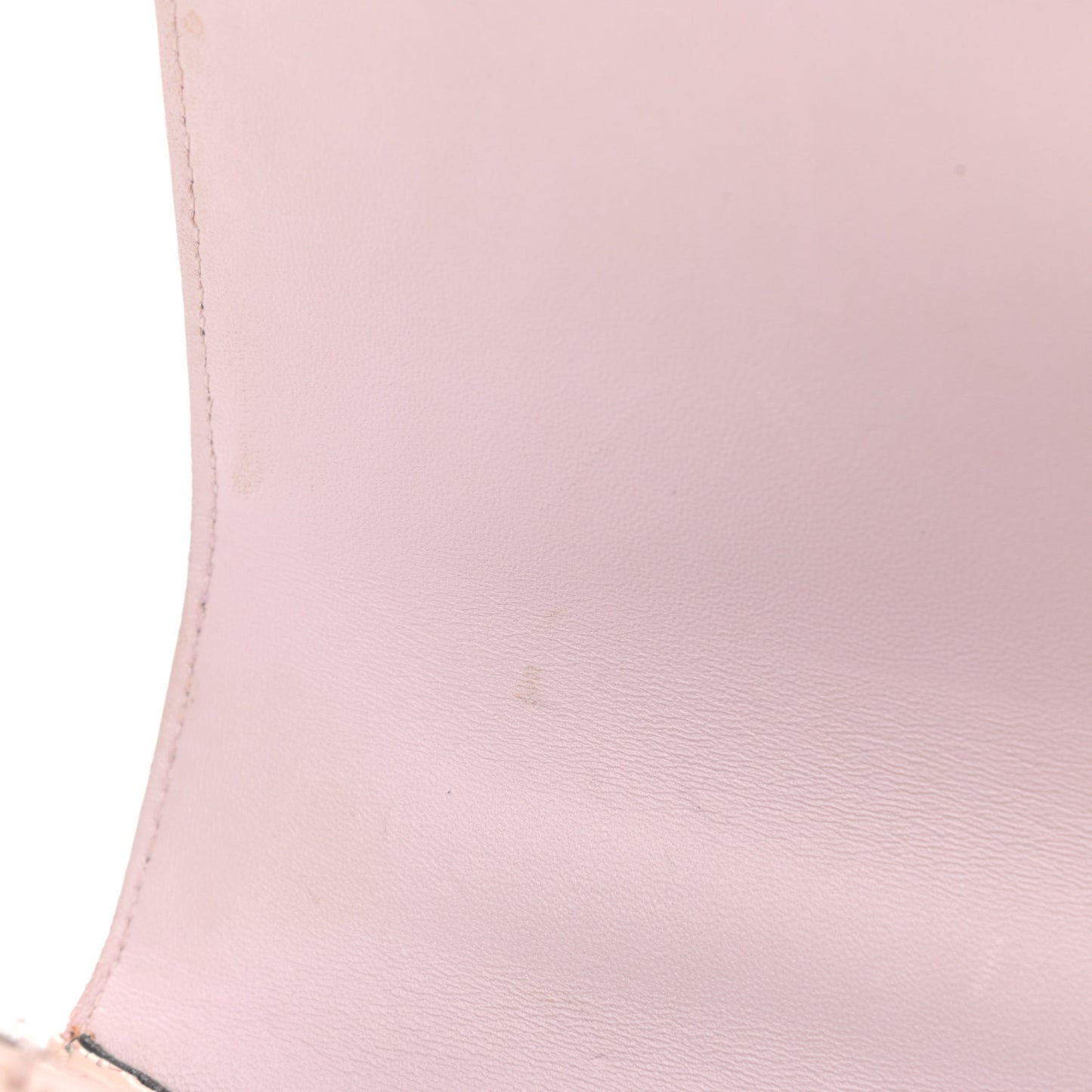 Patent Micro-Cannage Small Diorama Flap Bag Rose