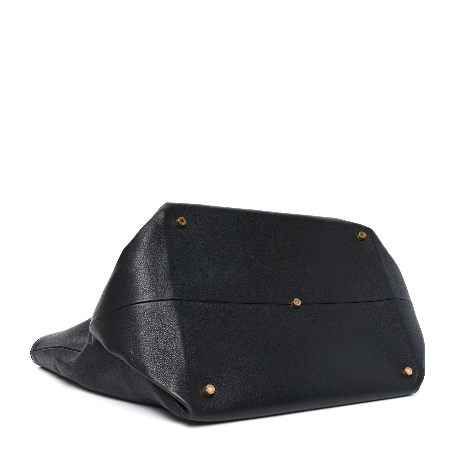 Khaite Smooth Calfskin Medium Amelia East West Tote Black 4 of 9