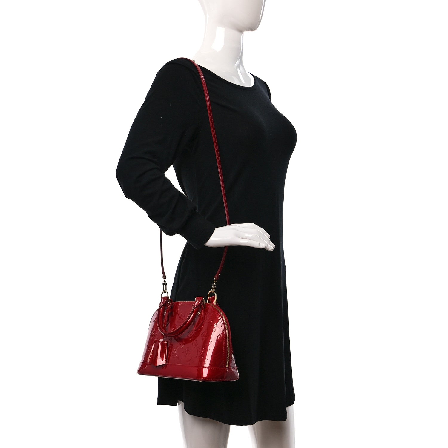 Louis Vuitton Vernis Alma BB 2 of 10