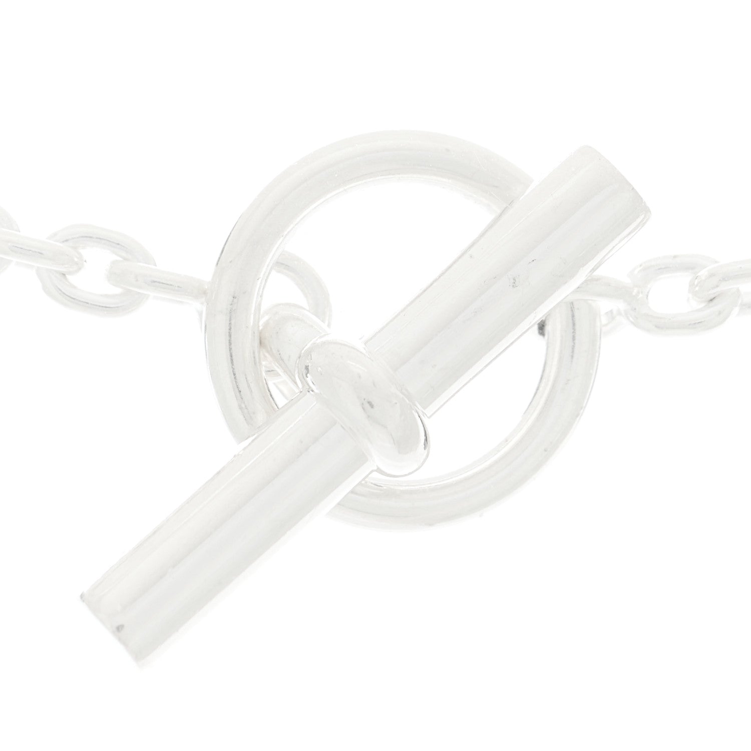 Hermes Sterling Silver Farandole Necklace 80 5 of 5