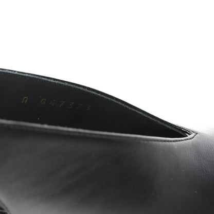 Chanel Lambskin Slingback Pumps 36.5 Black White 9 of 10