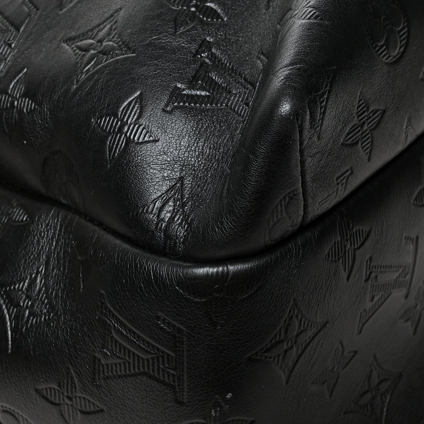 Calfskin Monogram Shadow Sprinter Backpack Black