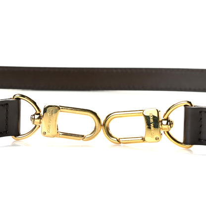 Louis Vuitton Calfskin Adjustable Bandouliere Shoulder Strap Brown 3 of 6