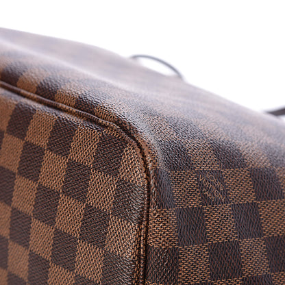 Louis Vuitton Damier Ebene Neo Neverfull MM Rose Ballerine 14 of 16