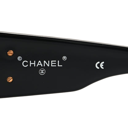 Chanel Acetate Quilted Sunglasses 01450 Black 5 of 6