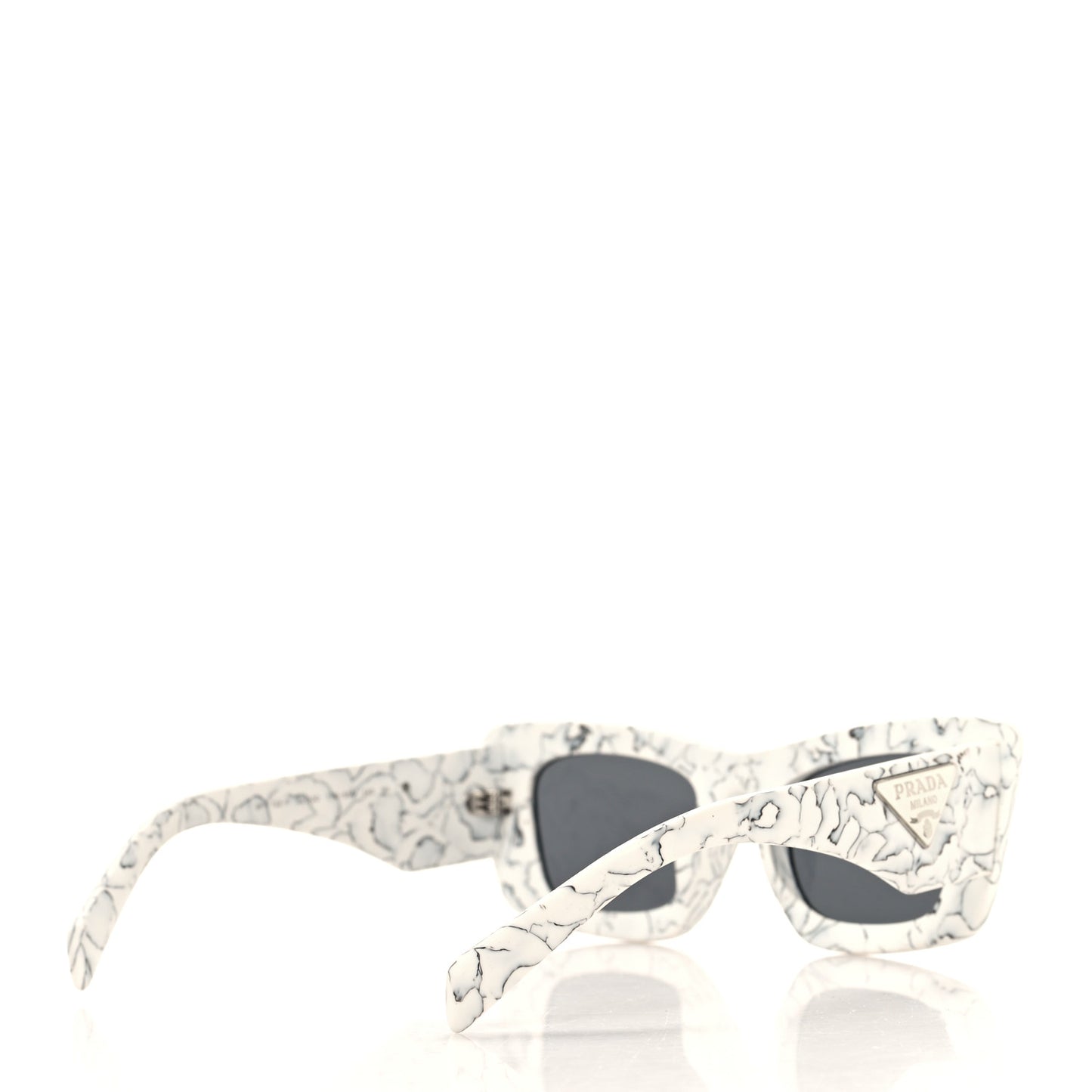 Acetate Symbole Sunglasses SPR 13Z White Marble