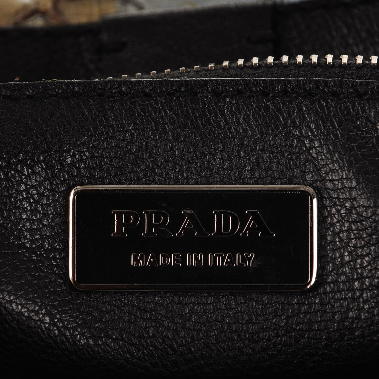 Prada Metallic Python Shoulder Flap Bronzo 6 of 7