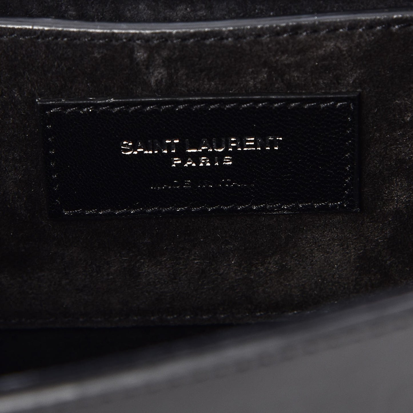 Calfskin Fringe Medium Snake Monogram Satchel Black